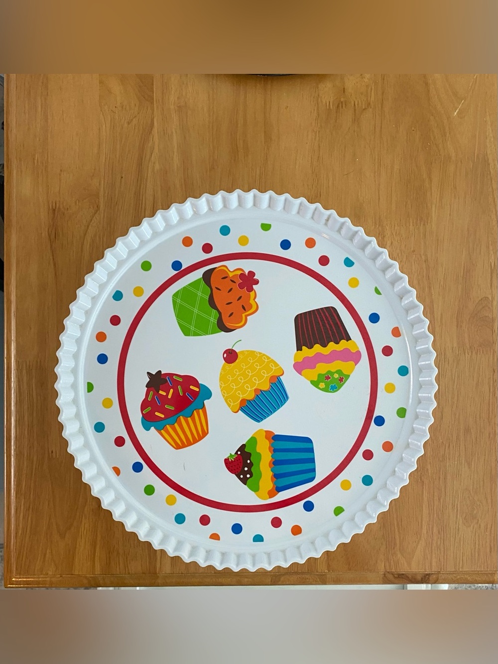 Colorful Cake Serving Pedestal/Tray